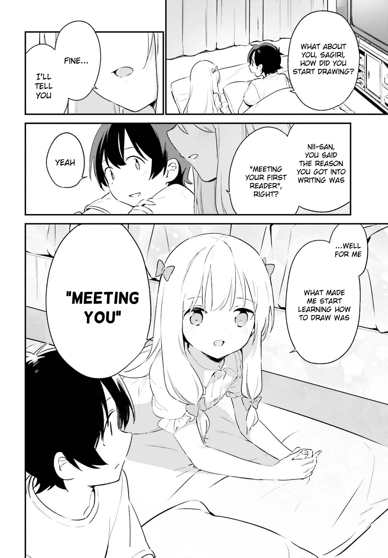 Ero Manga Sensei - Chapter 77: Sagiri And The Cohabitation (2)