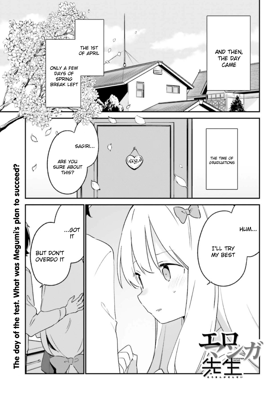 Ero Manga Sensei - Chapter 63: Sagiri's First Day Of School (6)