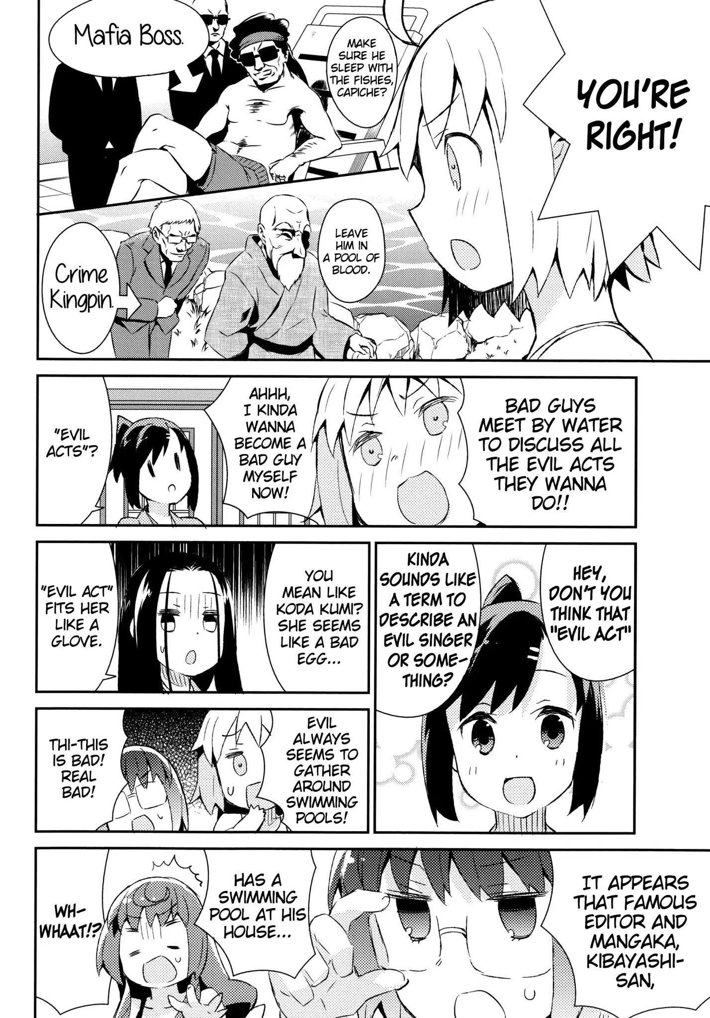 Joshiraku - Chapter 36: Pro Pool Play