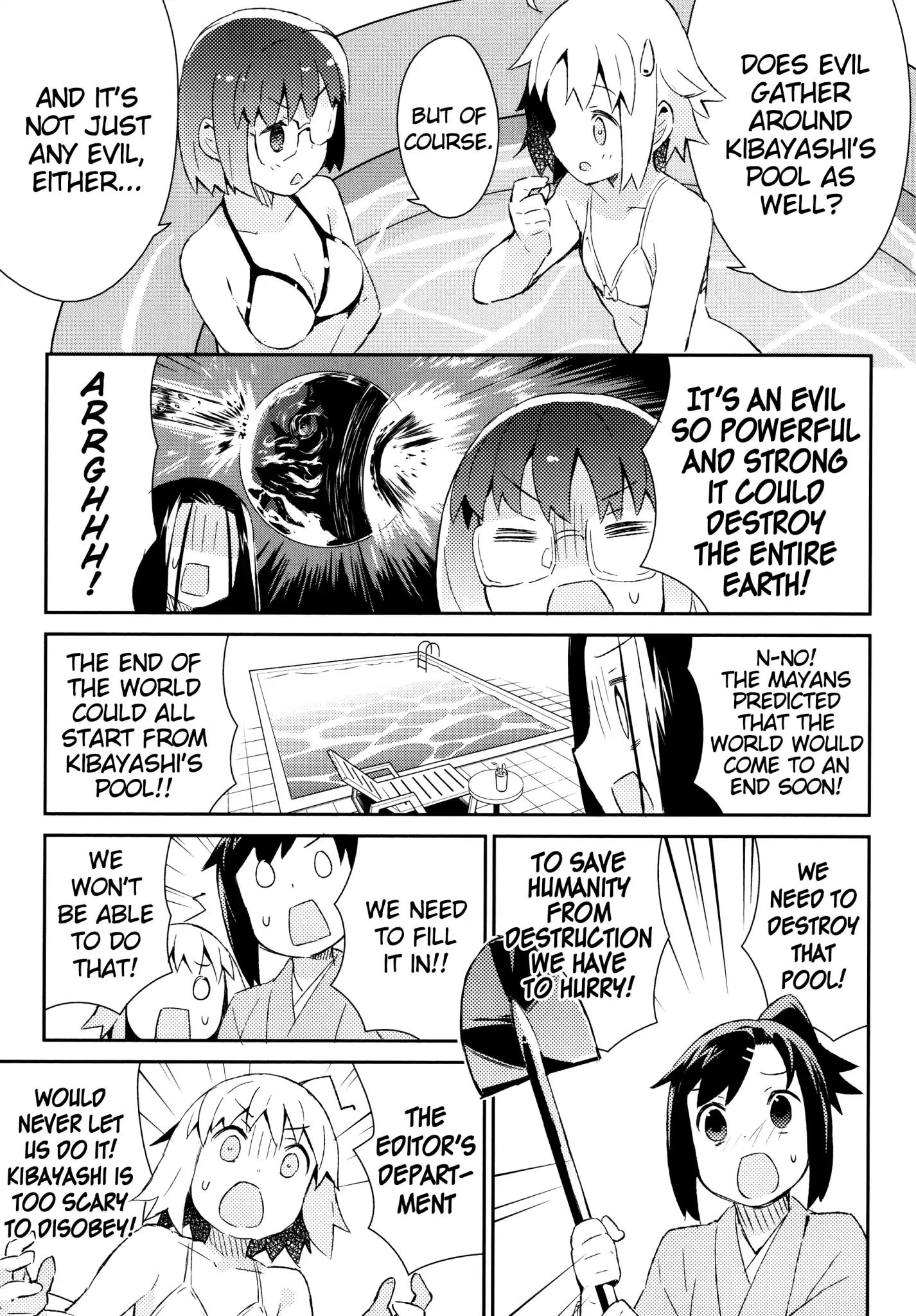 Joshiraku - Chapter 36: Pro Pool Play