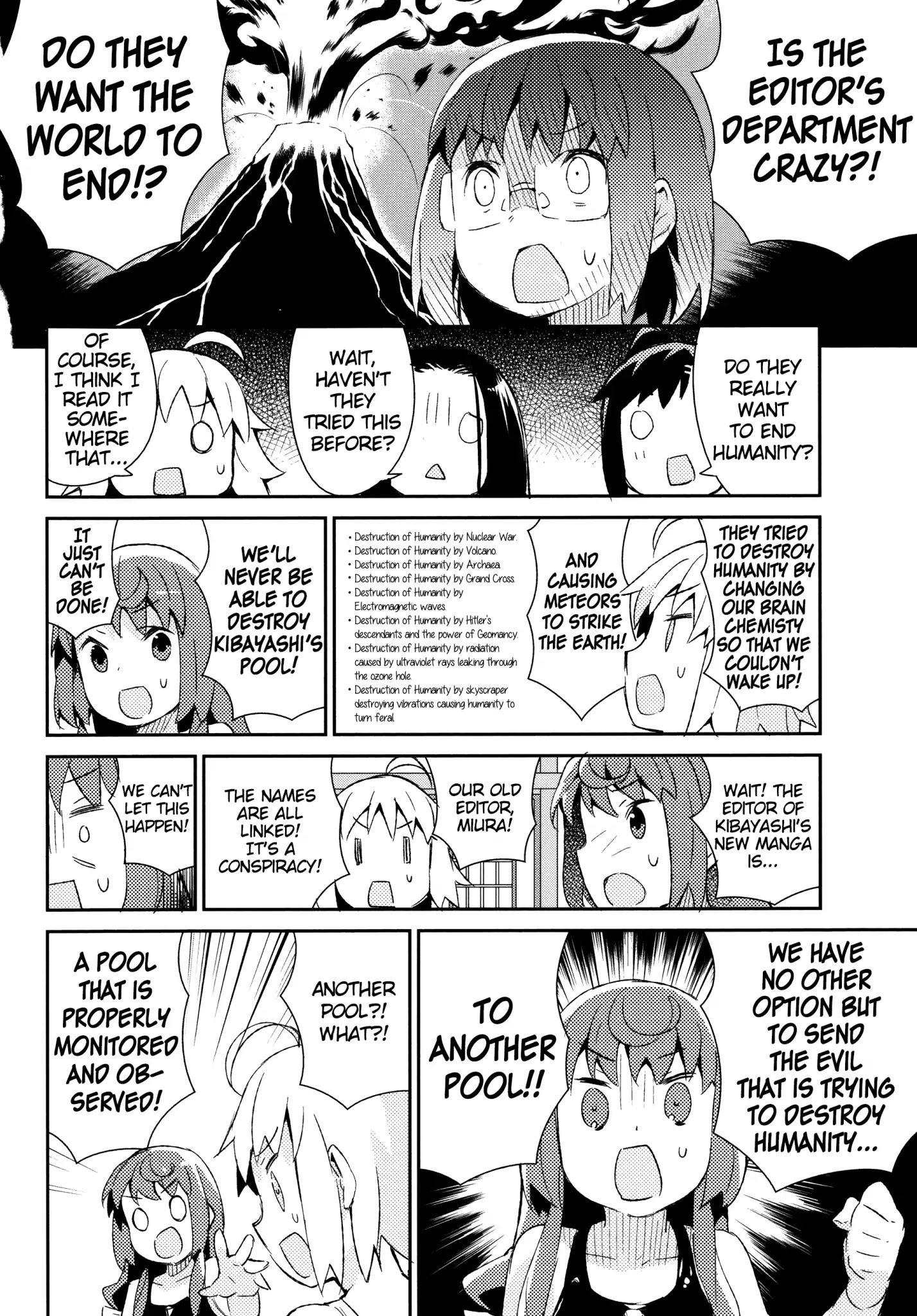 Joshiraku - Chapter 36: Pro Pool Play