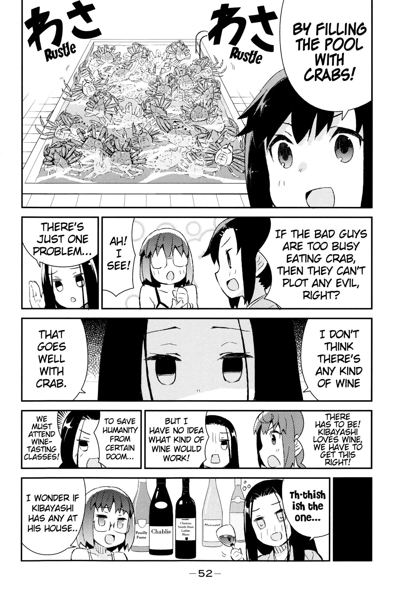 Joshiraku - Chapter 36: Pro Pool Play