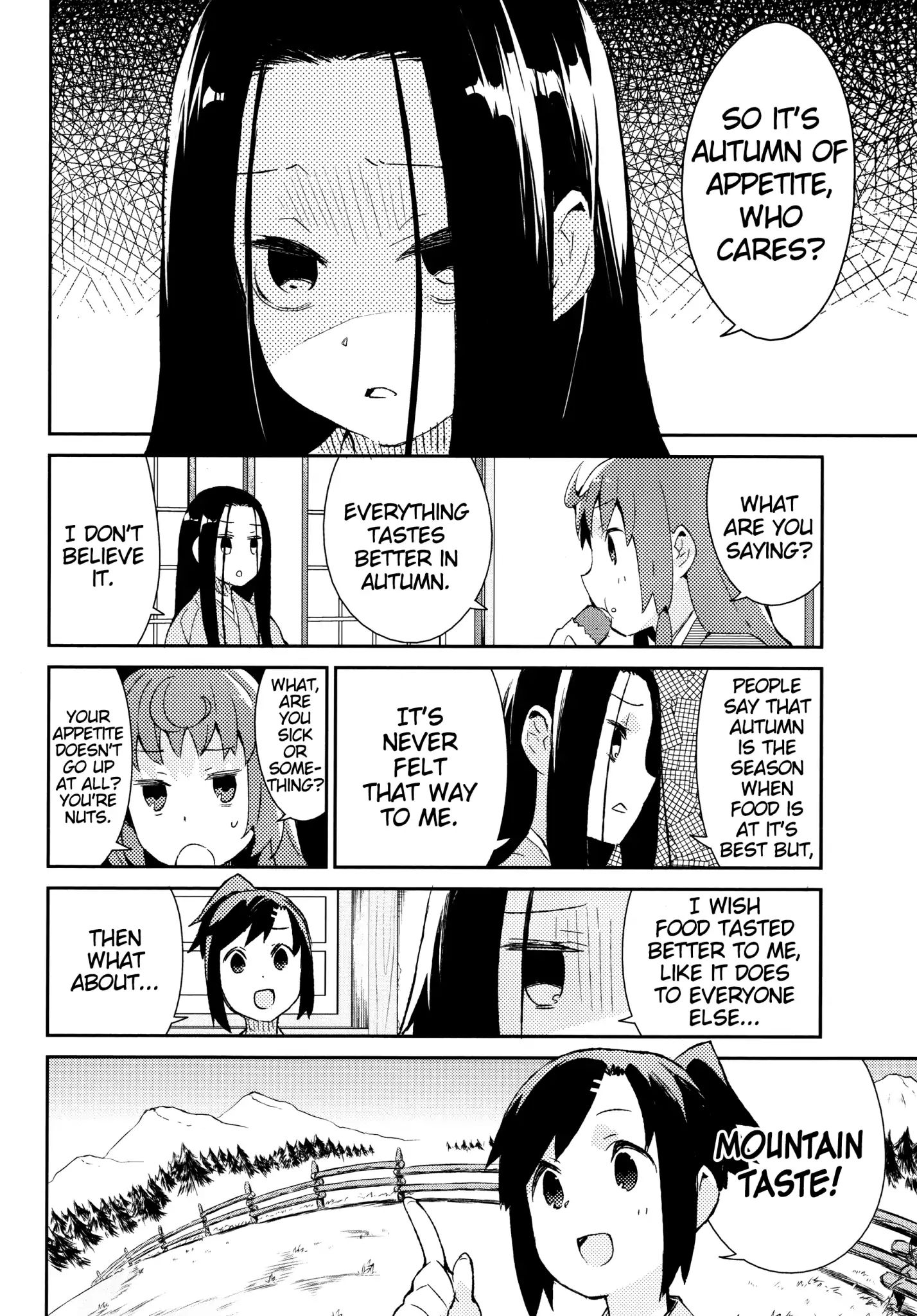 Joshiraku - Chapter 39: Spring Water Of The Tablelands