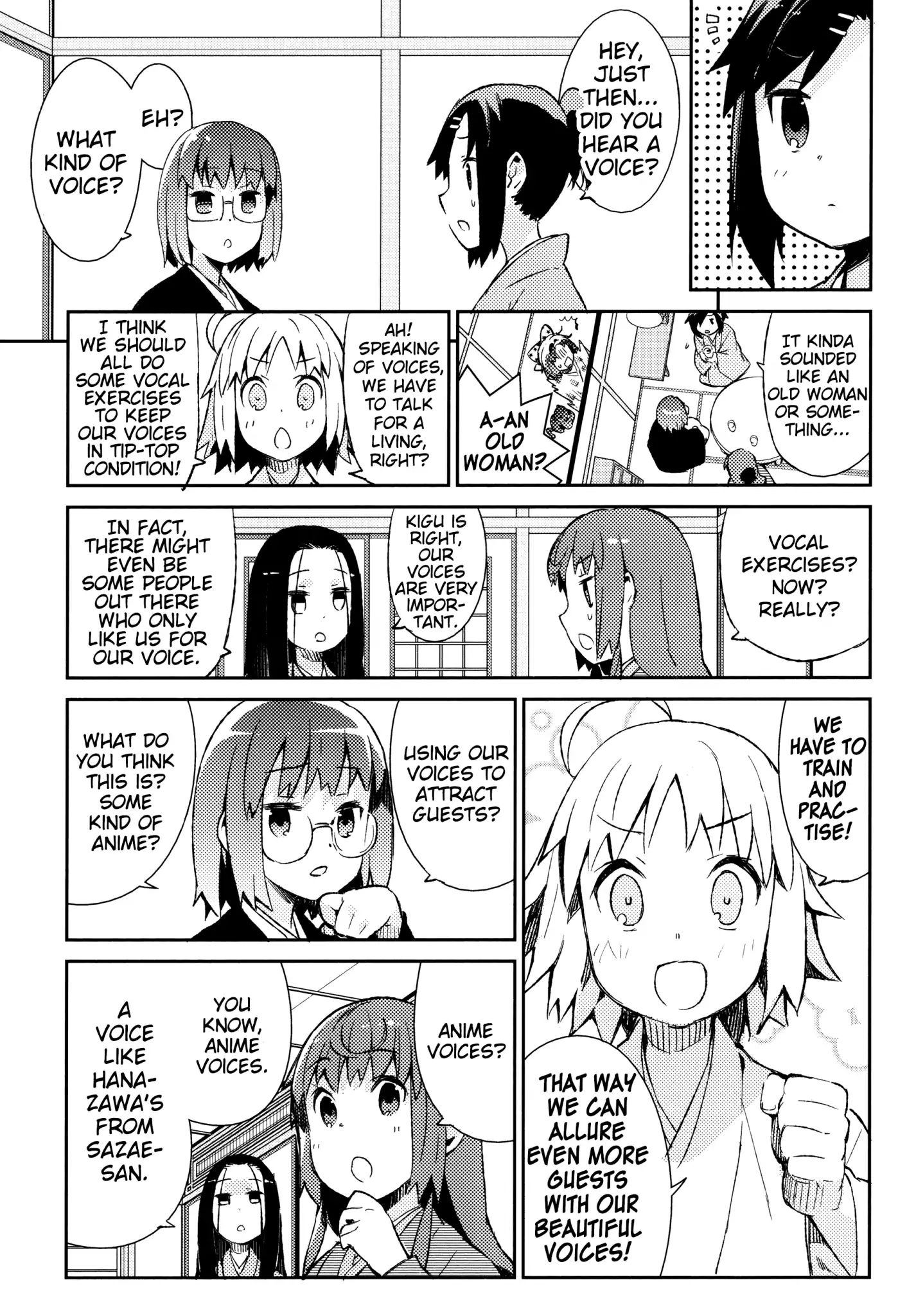 Joshiraku - Chapter 34: Toilet Twinkle Princess Swindle