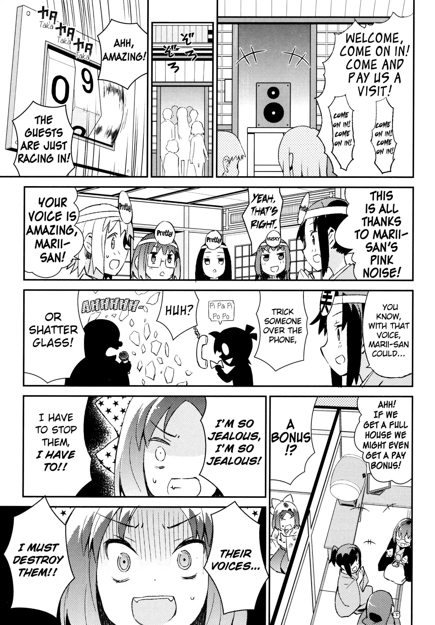 Joshiraku - Chapter 34: Toilet Twinkle Princess Swindle