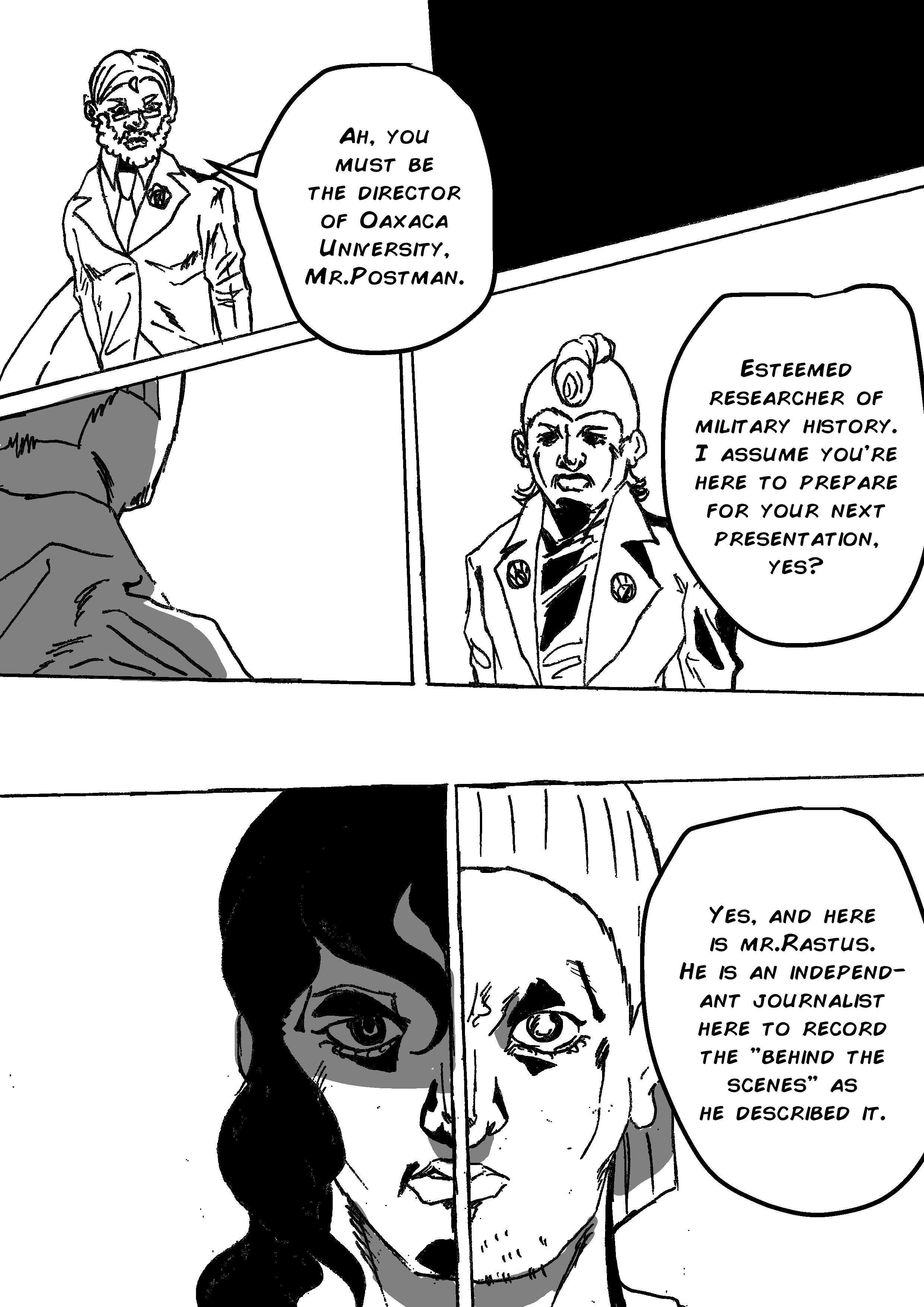 Jojo's Bizarre Adventure-Pearly Eyes - Vol.1 Chapter 8: I Kill And Hide