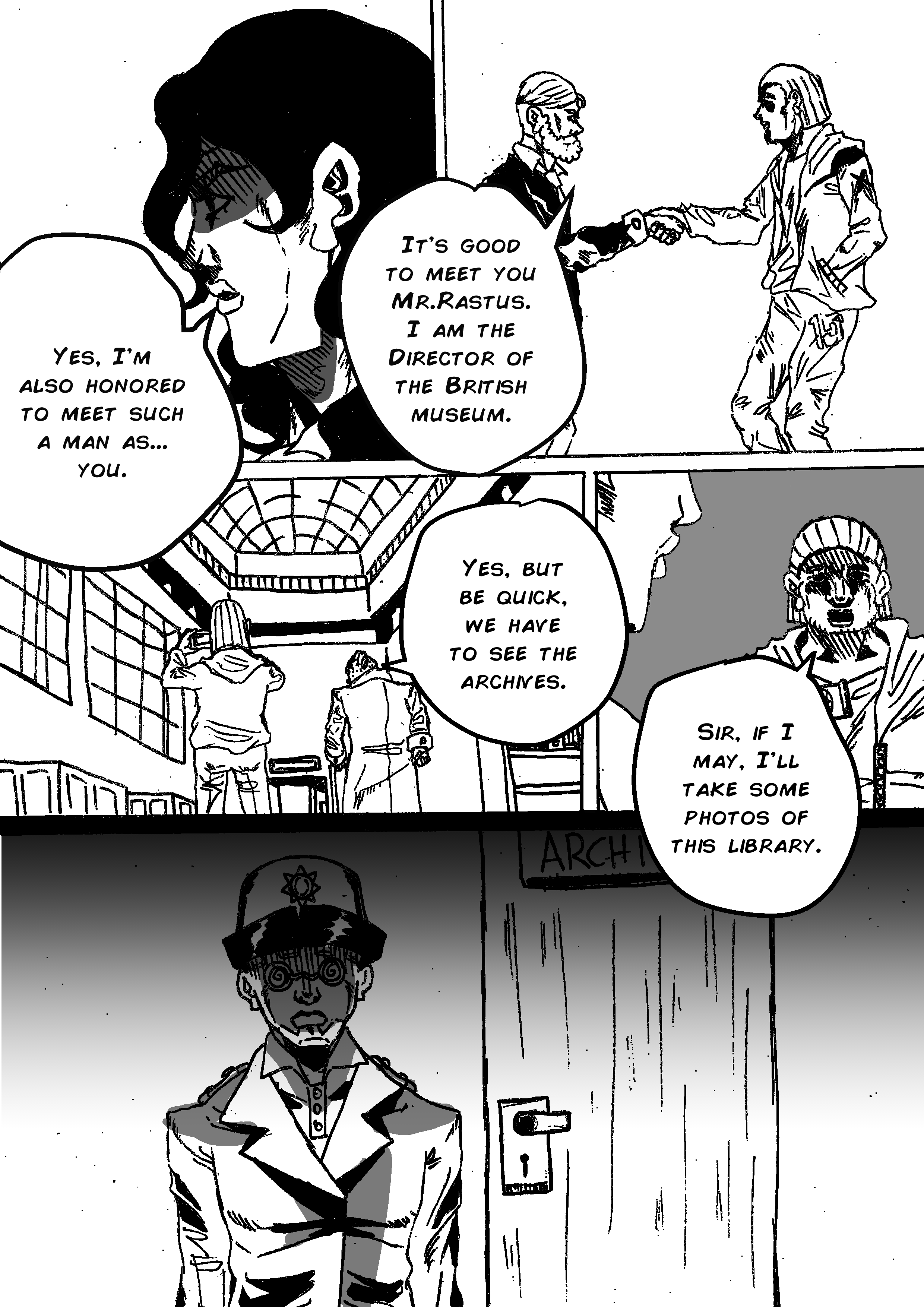 Jojo's Bizarre Adventure-Pearly Eyes - Vol.1 Chapter 8: I Kill And Hide