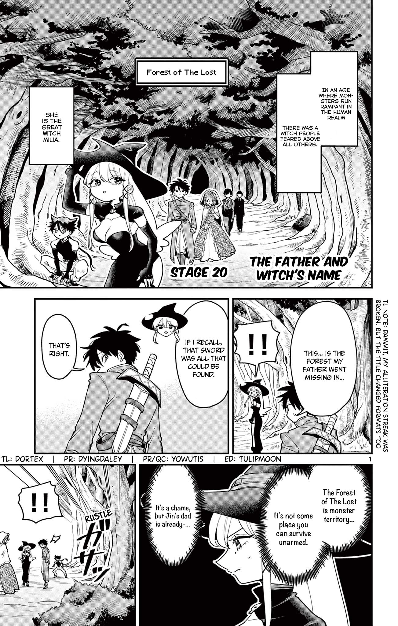 Rabukome Quest - Vol.2 Chapter 20: The Father And Witch's Name.