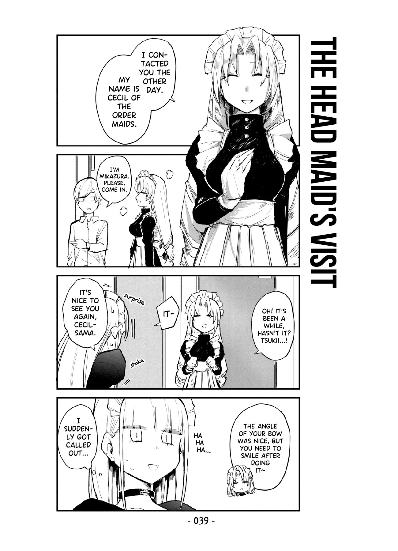 ○○Na Maid-San - Chapter 3: Visitor.