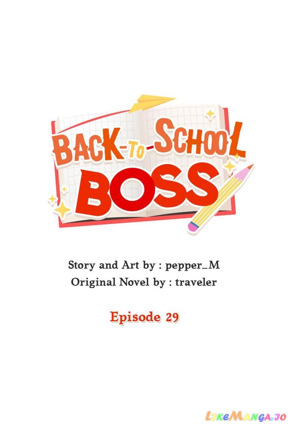 Back-To-School Boss - Chapter 29