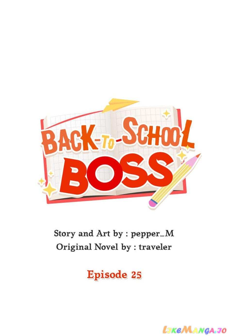 Back-To-School Boss - Chapter 25