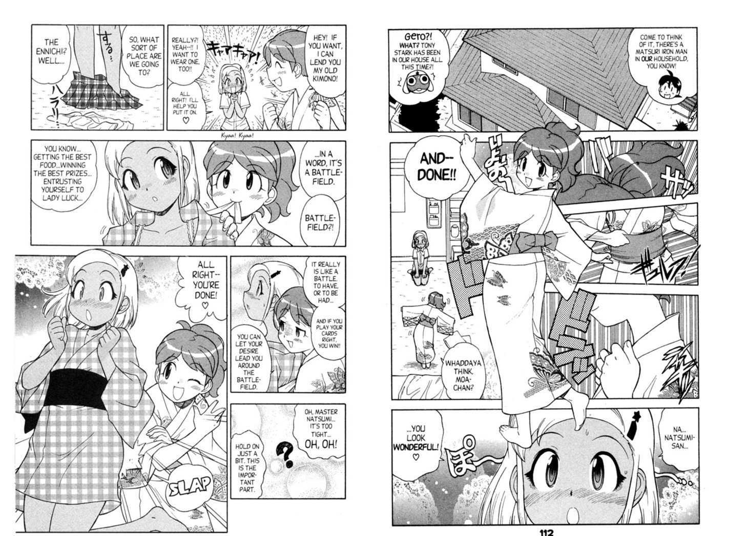 Keroro Gunsou - Vol.6 Chapter 50 : Matsuri Battle: Alien Vs. Iron Man!!