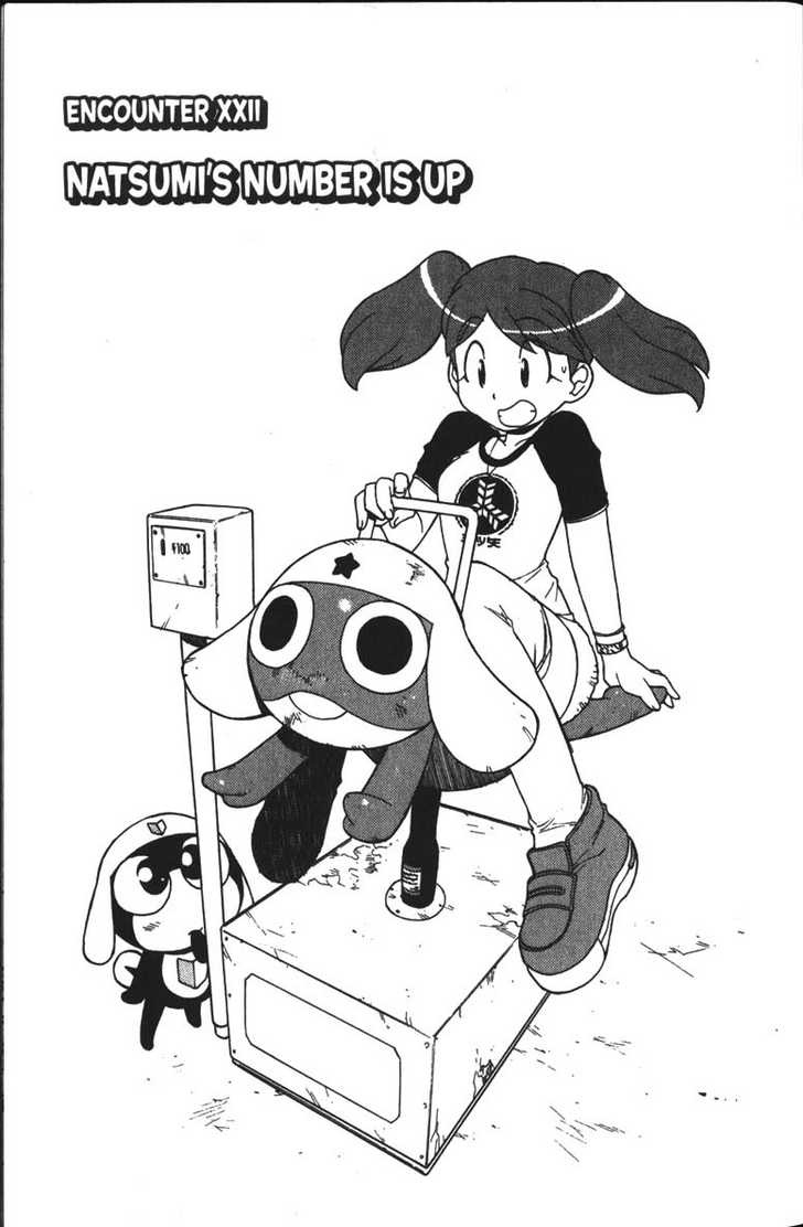 Keroro Gunsou - Vol.3 Chapter 22 : Natsumi's Number Is Up!