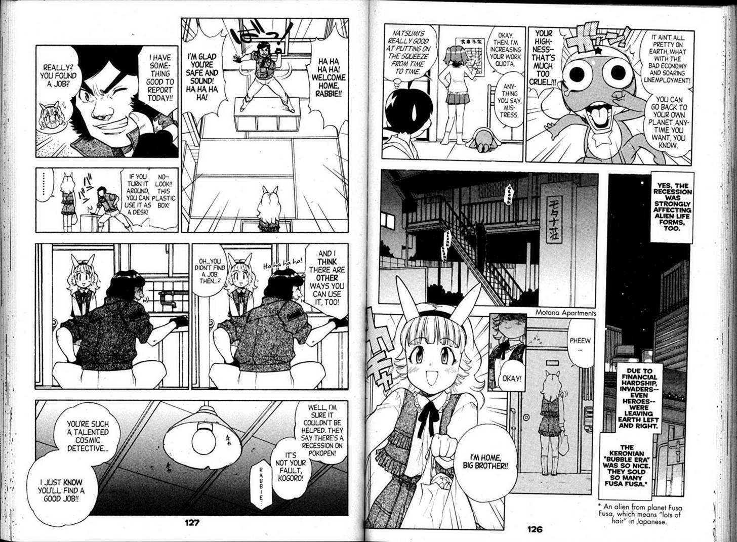 Keroro Gunsou - Vol.7 Chapter 54 : [Includes Chapters 54-61 + Extras, See Forum For Chapter Names]