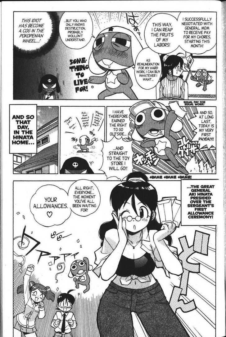 Keroro Gunsou - Vol.4 Chapter 33 : The Sergeant Gets What He Deserves