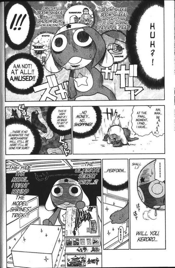 Keroro Gunsou - Vol.4 Chapter 33 : The Sergeant Gets What He Deserves