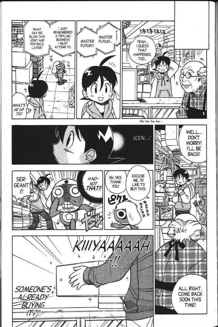 Keroro Gunsou - Vol.4 Chapter 33 : The Sergeant Gets What He Deserves