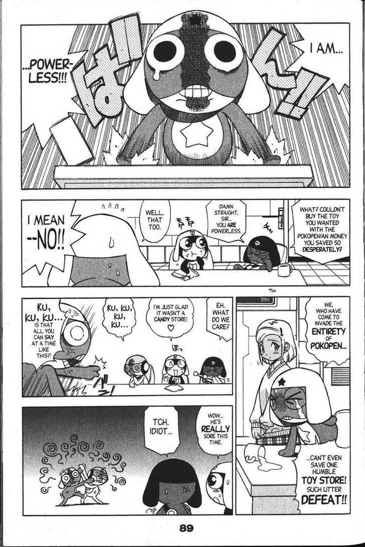 Keroro Gunsou - Vol.4 Chapter 33 : The Sergeant Gets What He Deserves