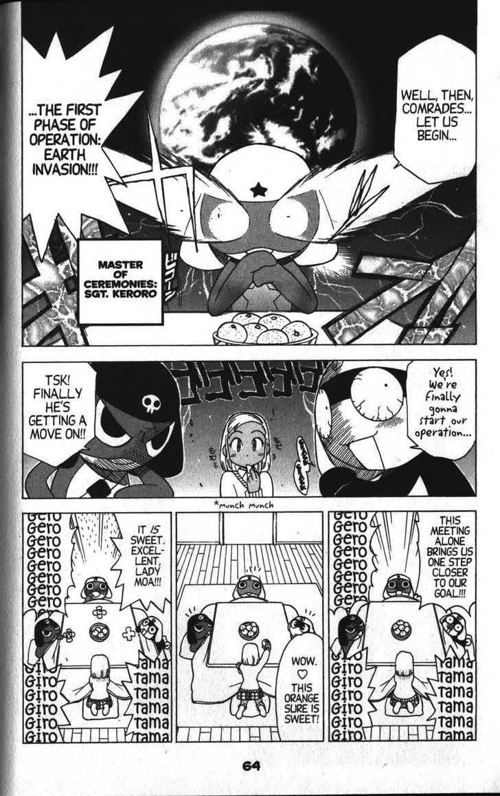 Keroro Gunsou - Vol.2 Chapter 14 : Top Secret Operations Rally!!