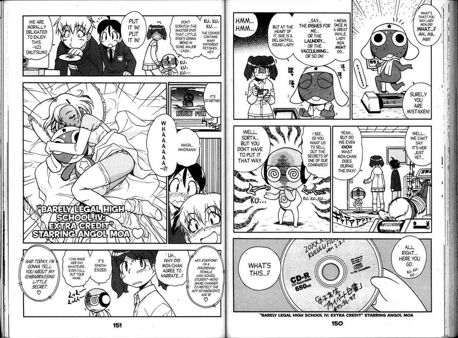 Keroro Gunsou - Vol.5 Chapter 44 : Lord Of Terror, Go! Go! Go!