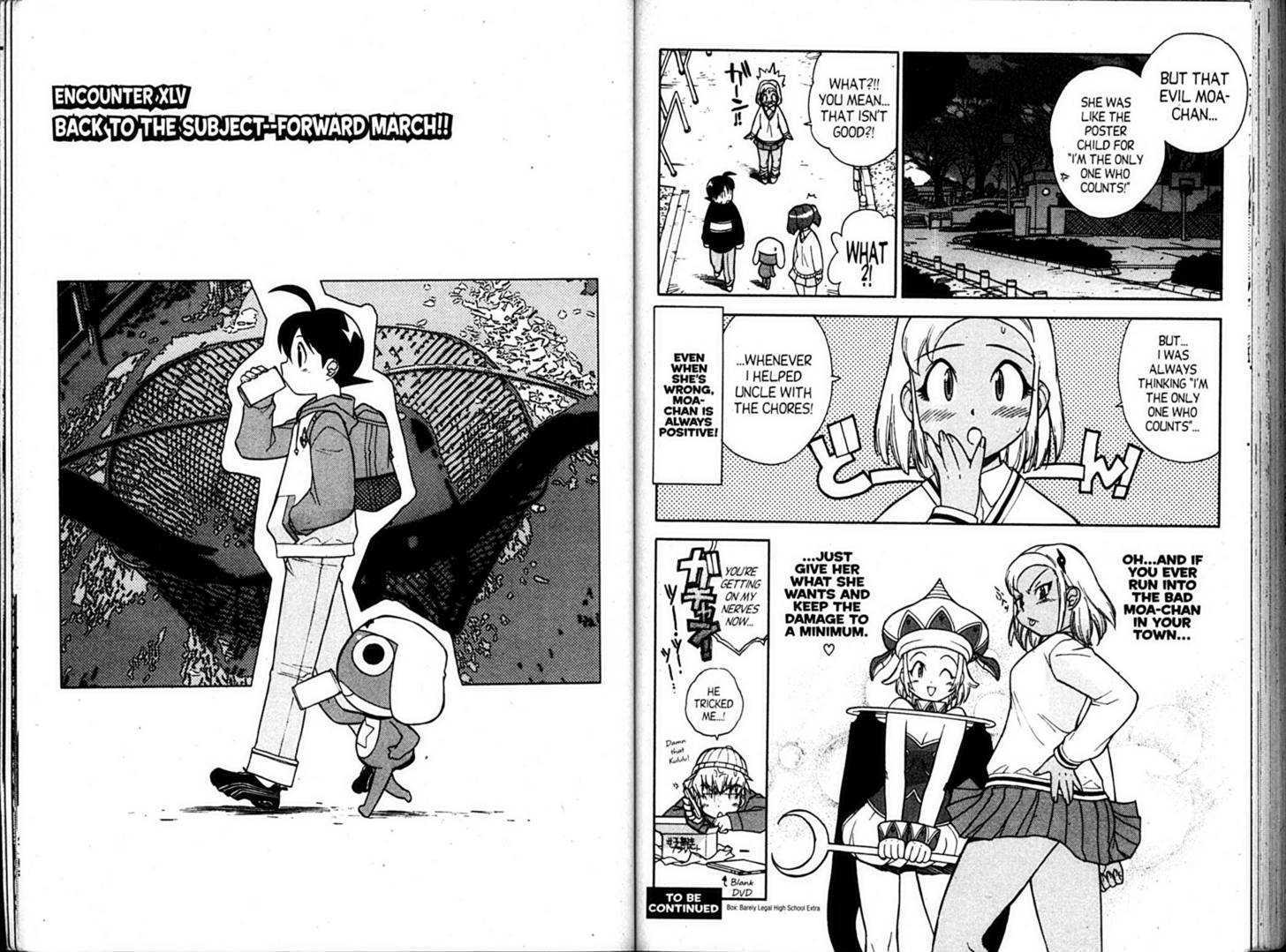 Keroro Gunsou - Vol.5 Chapter 44 : Lord Of Terror, Go! Go! Go!