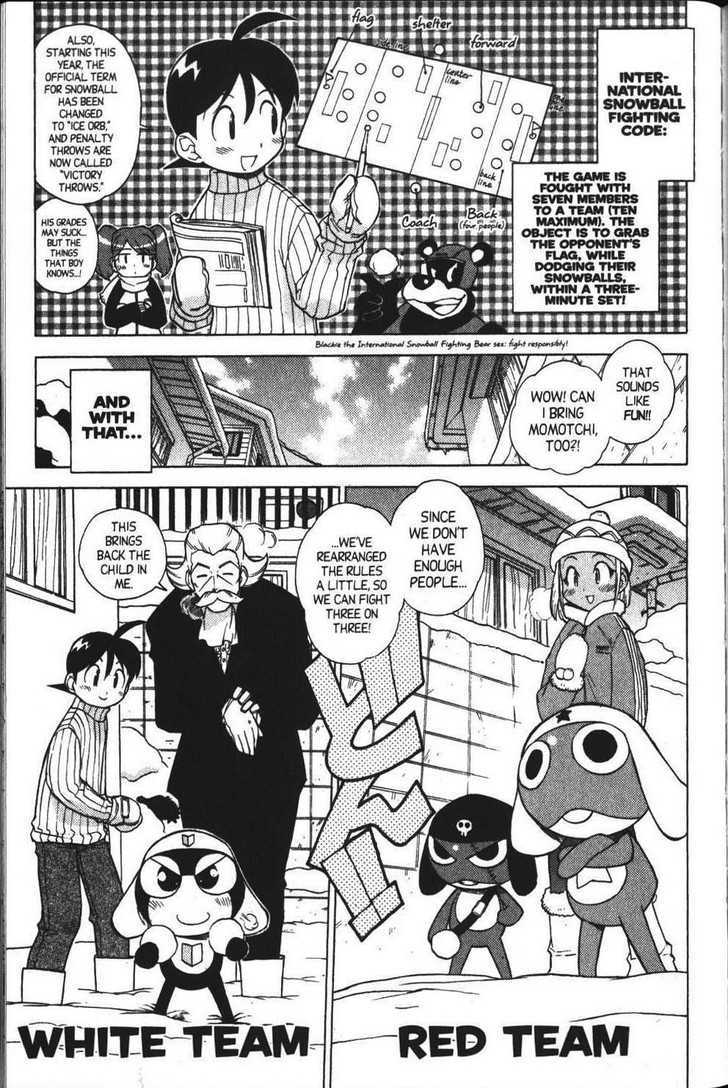 Keroro Gunsou - Vol.4 Chapter 32 : To The Death! The First Snowball Fight