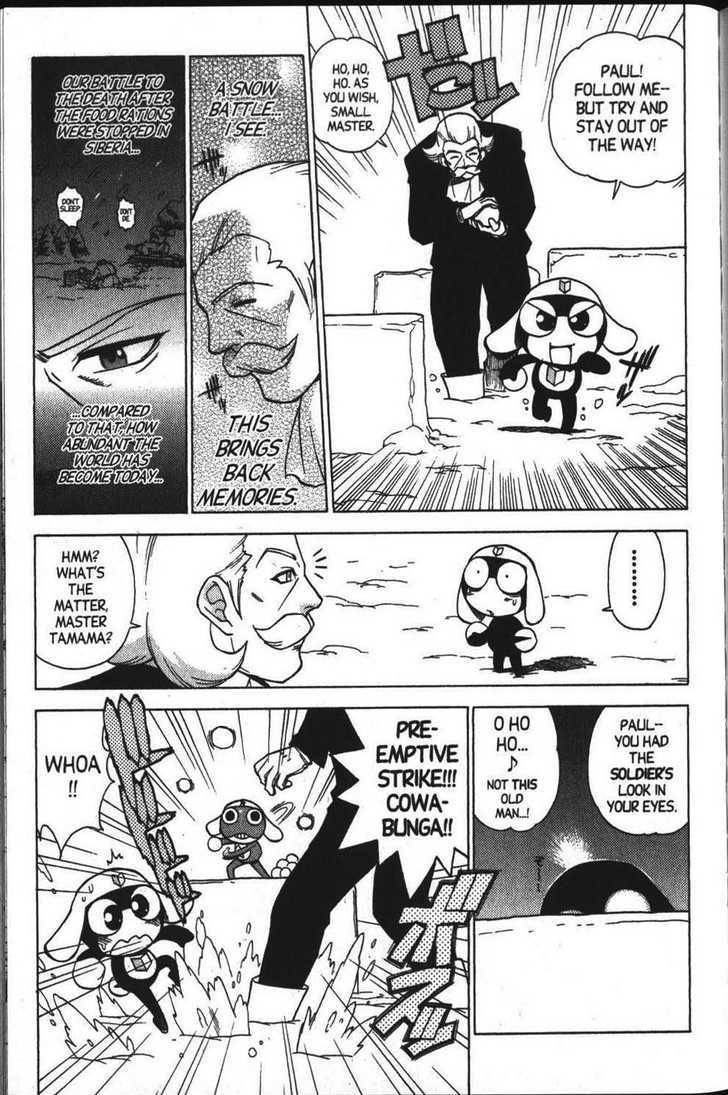 Keroro Gunsou - Vol.4 Chapter 32 : To The Death! The First Snowball Fight