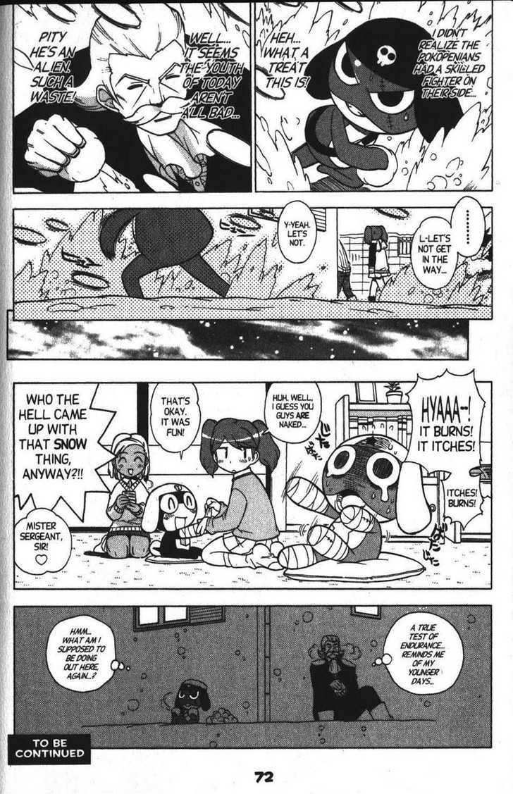 Keroro Gunsou - Vol.4 Chapter 32 : To The Death! The First Snowball Fight