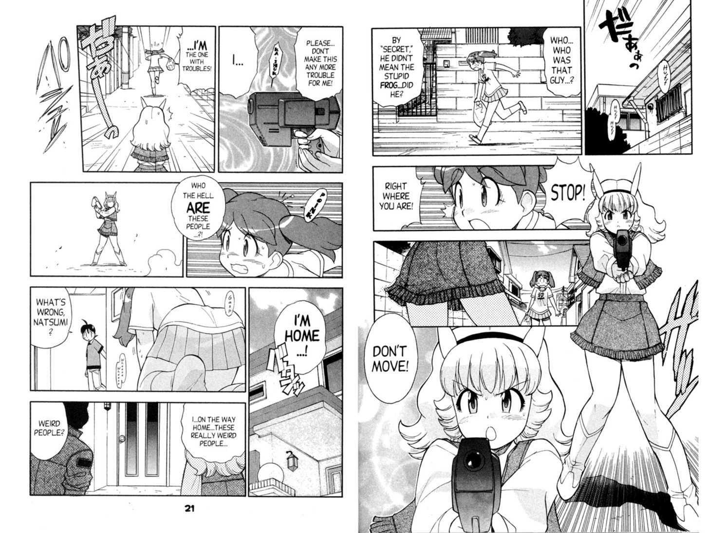 Keroro Gunsou - Vol.6 Chapter 46 : Target: The Hinata Home!!