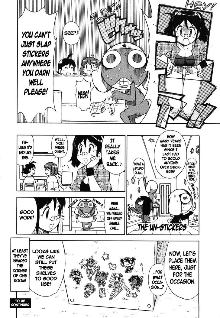 Keroro Gunsou - Vol.22 Chapter 176 : The Sticky Sticker Blitzkrieg!