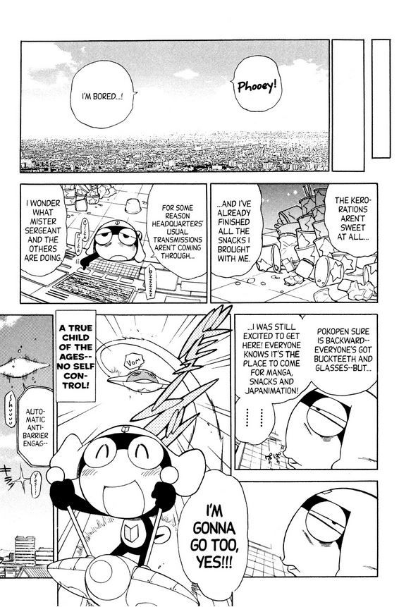 Keroro Gunsou - Vol.14 Chapter 146 : Approved For Publication! Momoka Nishizawa Is On Fire!