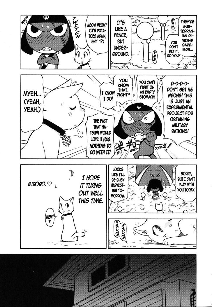 Keroro Gunsou - Vol.22 Chapter 180 : It's Potato-Diggin' Time!