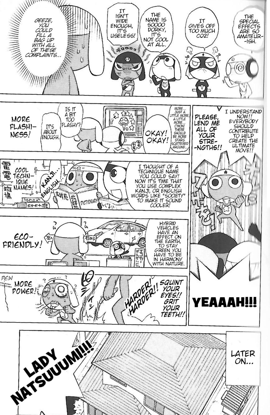 Keroro Gunsou - Vol.14 Chapter 166 : The Creation!! Of Our Special Ultimate Move!!