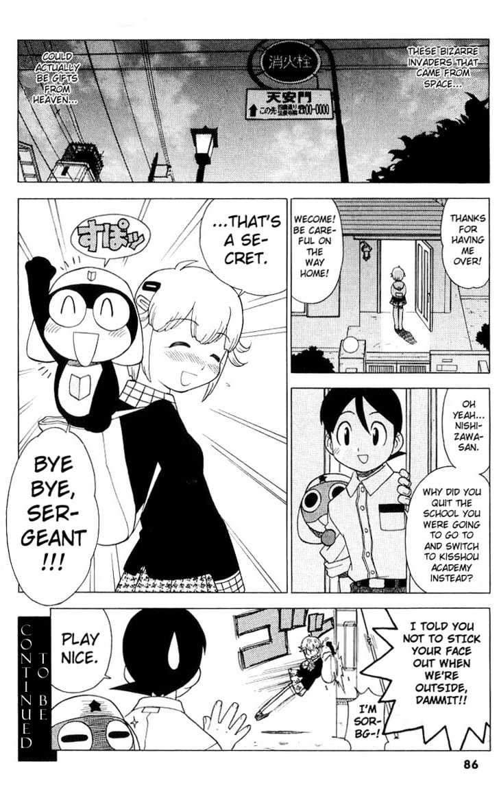 Keroro Gunsou - Vol.1 Chapter 5 : State Of The Hinata Household (+Alpha) Report