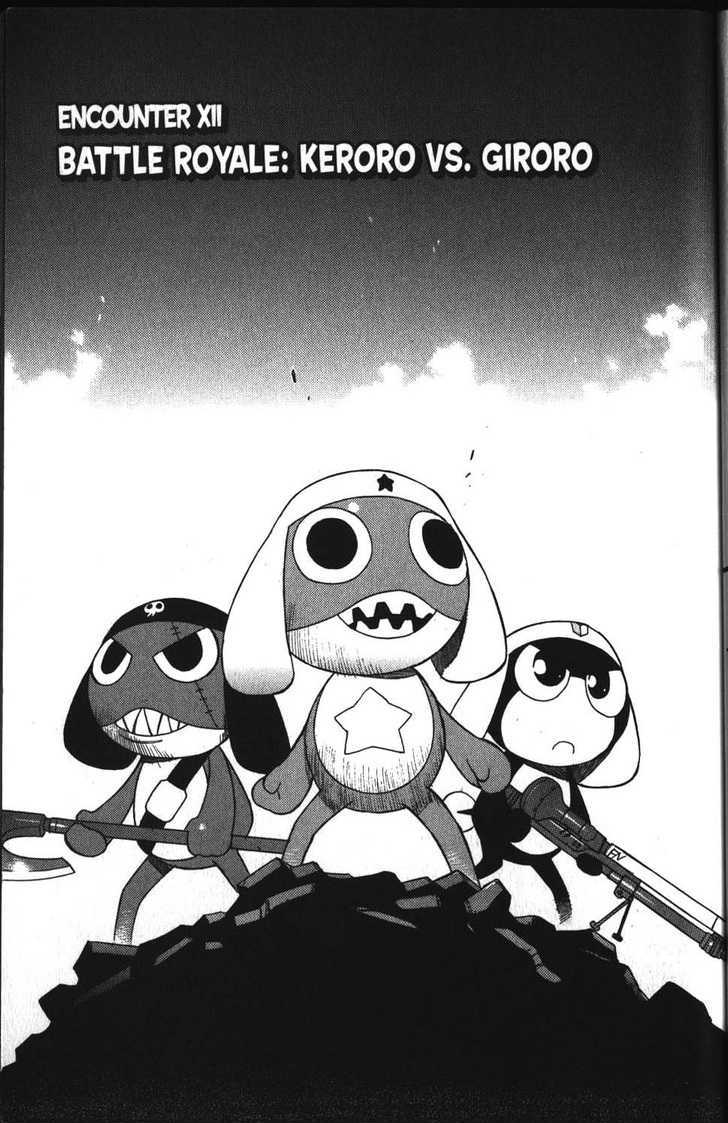 Keroro Gunsou - Vol.2 Chapter 12 : Battle Royale: Keroro Vs. Giroro