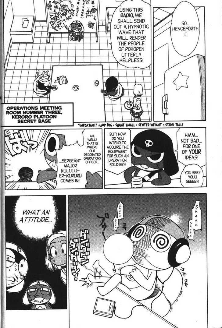 Keroro Gunsou - Vol.3 Chapter 21 : Welcome To Radio-Free Keroro