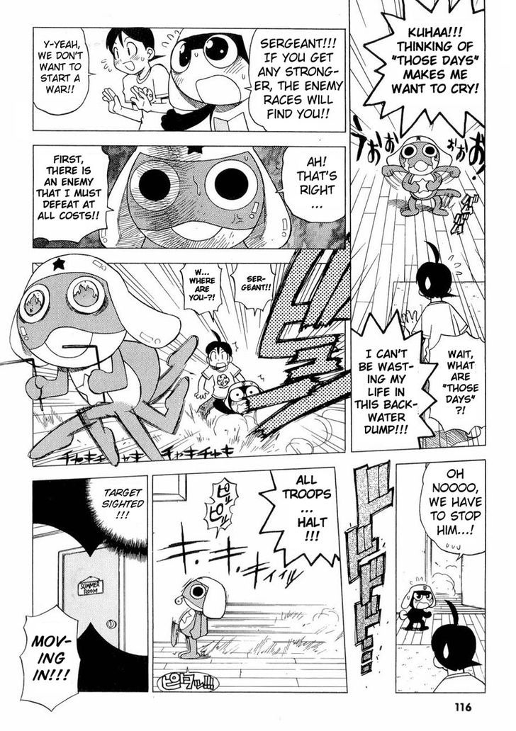 Keroro Gunsou - Vol.1 Chapter 7 : Advent Of Combat During Rainy Season