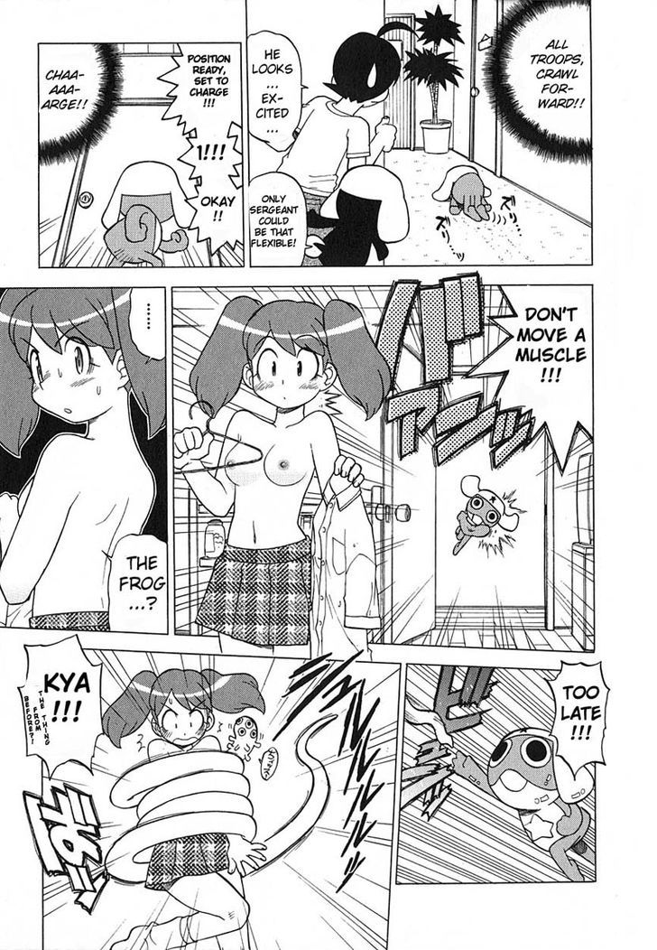 Keroro Gunsou - Vol.1 Chapter 7 : Advent Of Combat During Rainy Season