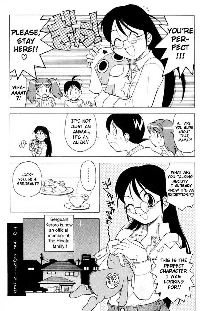 Keroro Gunsou - Vol.1 Chapter 2 : Captain Of The Hinata Household