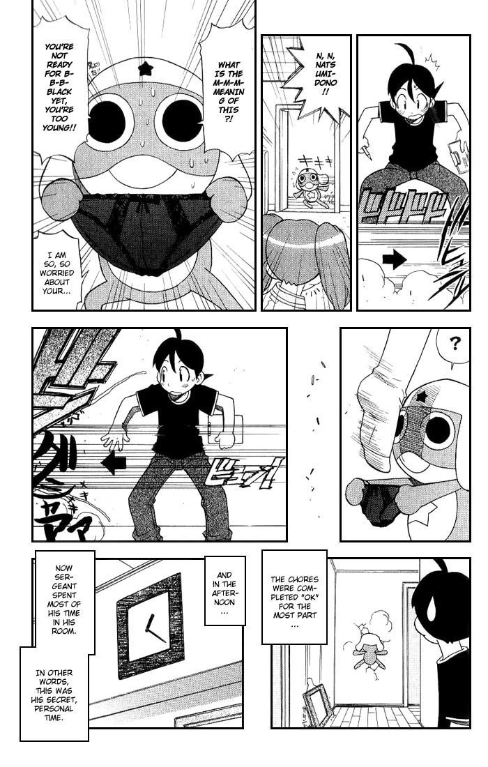 Keroro Gunsou - Vol.1 Chapter 6 : Sergeant Surveillance Plan