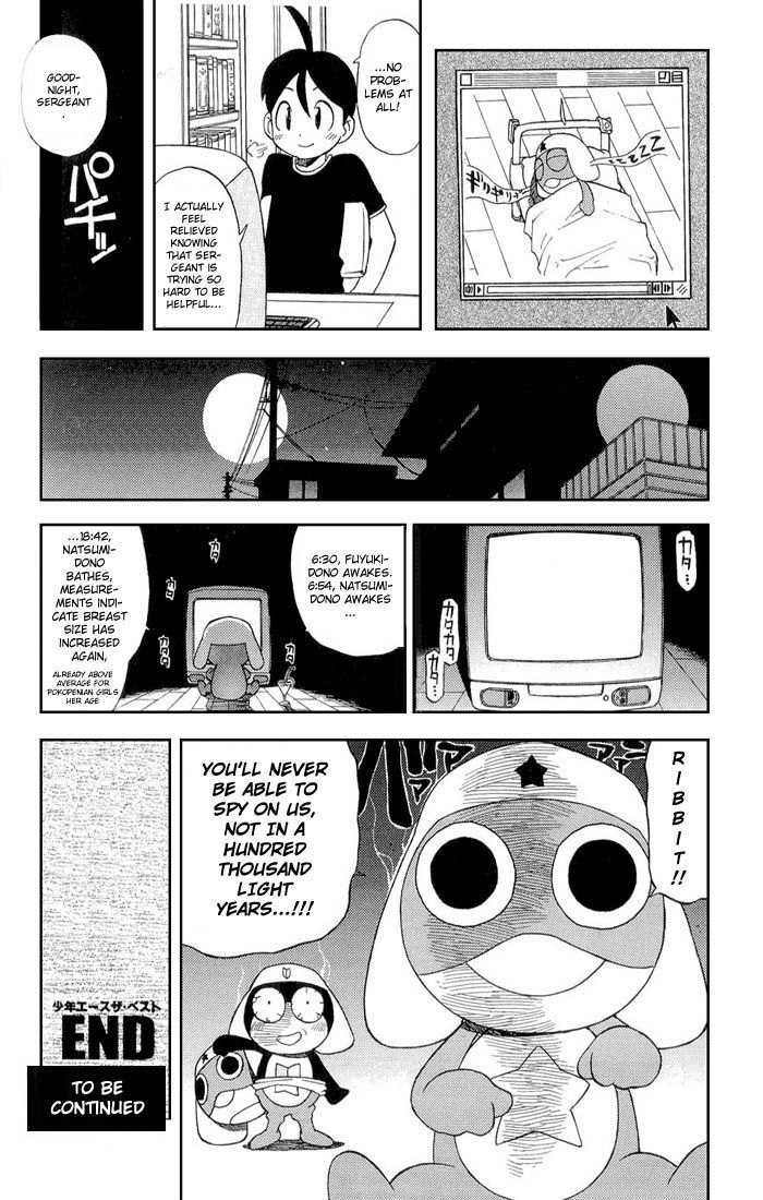 Keroro Gunsou - Vol.1 Chapter 6 : Sergeant Surveillance Plan