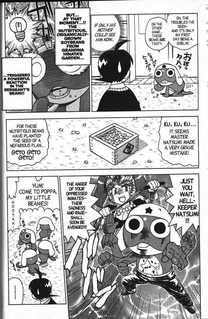 Keroro Gunsou - Vol.4 Chapter 31 : The Revenge Of The Red Goblin!!