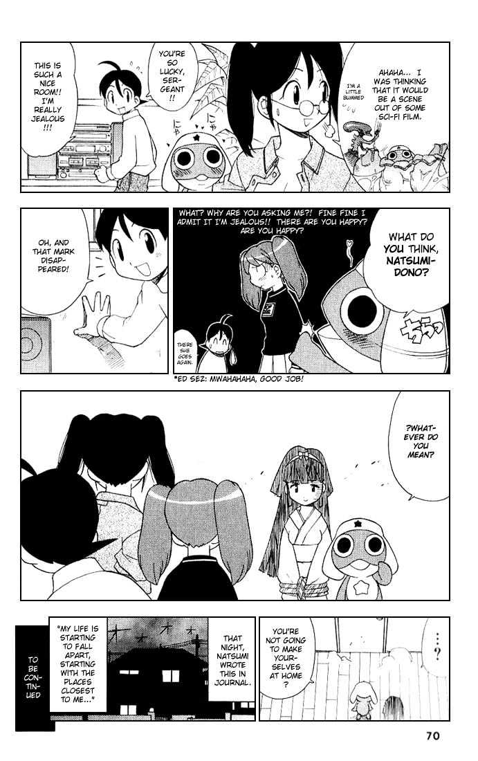 Keroro Gunsou - Vol.1 Chapter 4 : Sergeant's House Examination