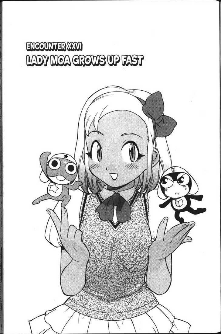 Keroro Gunsou - Vol.3 Chapter 26 : Lady Moa Grows Up Fast