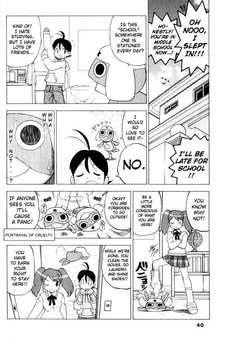 Keroro Gunsou - Vol.1 Chapter 3 : Multiple Personality Girl, Nishizawa Momoka