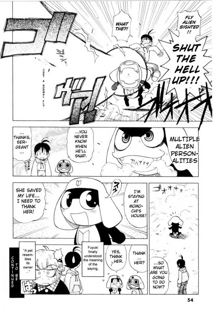 Keroro Gunsou - Vol.1 Chapter 3 : Multiple Personality Girl, Nishizawa Momoka