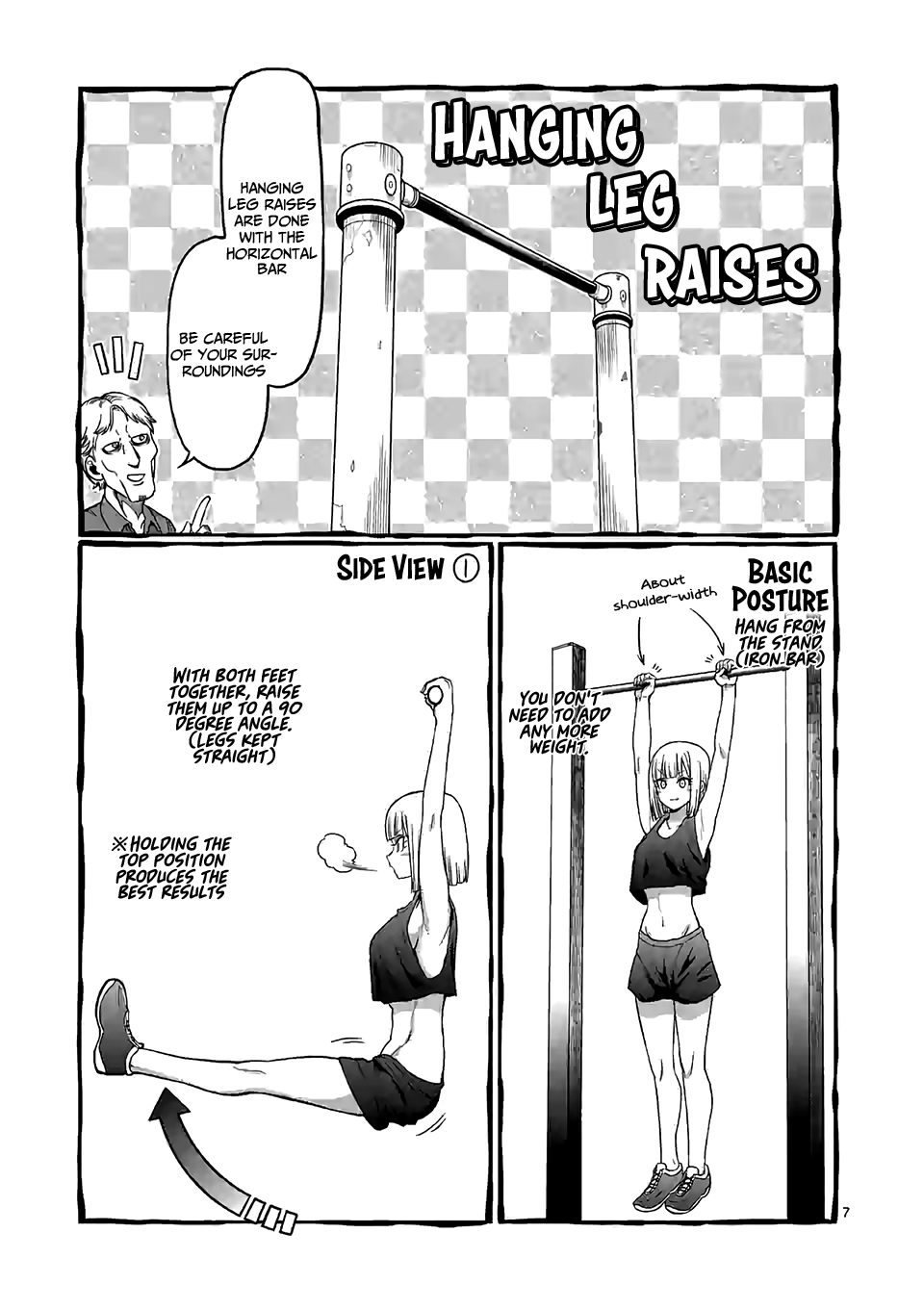 Danberu Nan Kiro Moteru? - Vol.9 Chapter 90: Hanging Leg Raises