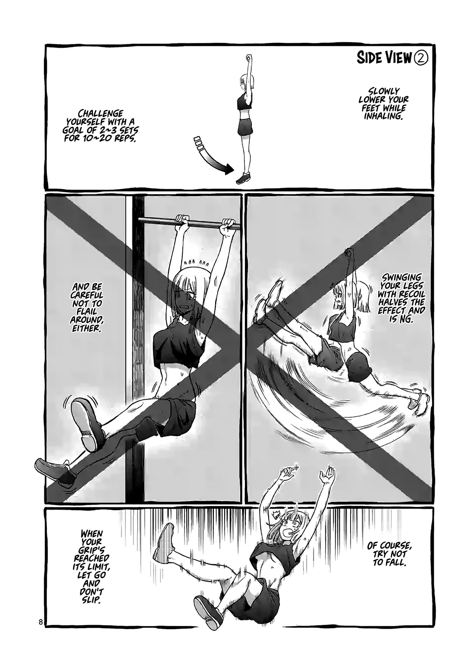 Danberu Nan Kiro Moteru? - Vol.9 Chapter 90: Hanging Leg Raises