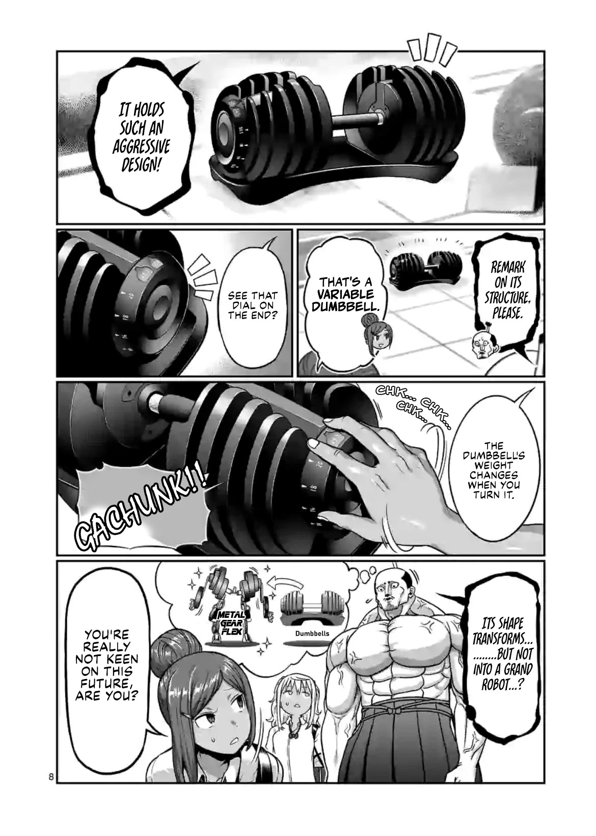 Danberu Nan Kiro Moteru? - Chapter 136: Variable Dumbbells