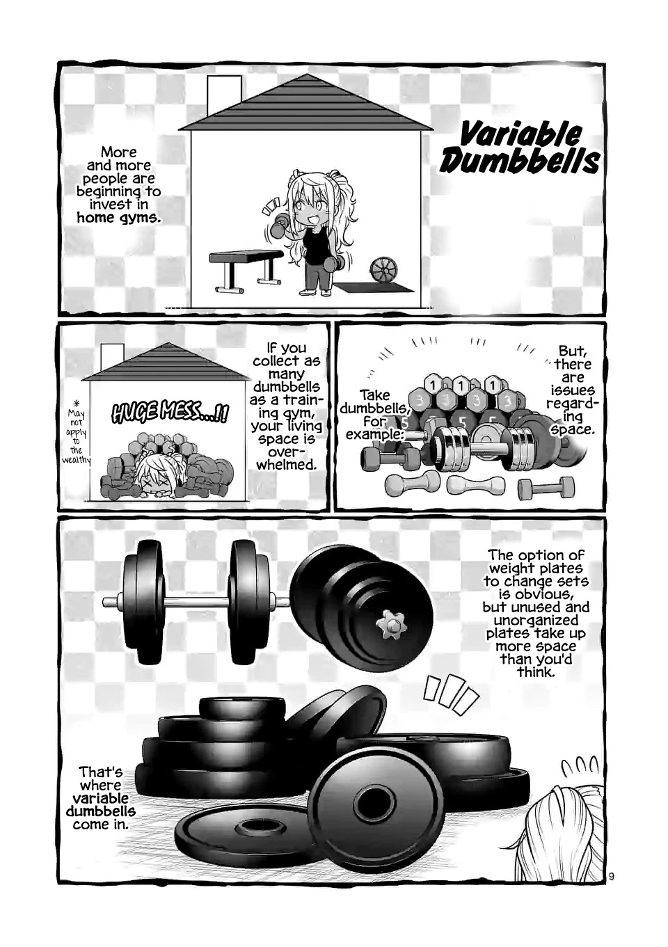 Danberu Nan Kiro Moteru? - Chapter 136: Variable Dumbbells